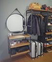Ver imagem 4 de Guarda Roupa Casal Closet Aberto Modulado de Parede