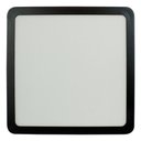 Ver imagem 1 de Painel Led 20,4x20,4 Quadrado Preto Sobrepor 18w 6500k Foxlux