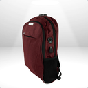 Ver imagem 5 de Mochila Urban Pro Anti Furto para Notebook C/saída Cabo Usb Fone Ouvido Vermelho Escuro