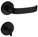 Ver imagem 1 de Fechadura Wc Concept Roseta 413-40CB Preto Pado Pado s/a