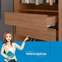 Ver imagem 7 de Guarda Roupa Casal Grande Master New 8 Portas 4 Gavetas Santos Andira