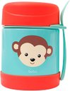 Ver imagem 1 de Pote Térmico Infantil Bebê Buba Animais Fun com Talher Leão Macaco Unicórnio Girafa Buba