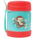 Ver imagem 2 de Pote Térmico Infantil Bebê Buba Animais Fun com Talher Leão Macaco Unicórnio Girafa Buba