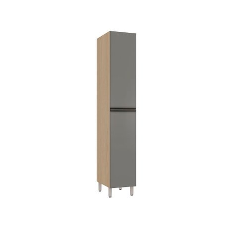 Paneleiro de Cozinha 40 Cm 2 Portas 4 Prateleiras Essenza Luciane Móveis