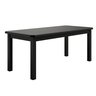 Conjunto Mesa de Madeira Preto 200x88 + 8 Cadeiras Estofadas Sfa - 2