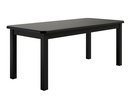 Ver imagem 2 de Conjunto Mesa de Madeira Preto 200x88 + 8 Cadeiras Estofadas Sfa