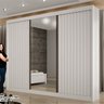 Guarda-roupa para Casal com Espelho San Marino 100% MDF  - 5