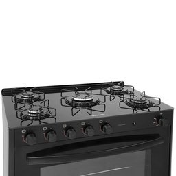 Fogão Suggar Cook Glass 5 Queimadores Mesa Vidro Preto Fgvcg510pt Bivolt - 5