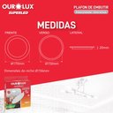 Ver imagem 7 de Painel Led de Embutir Ourolux Redondo 12w Branco Frio Bivolt