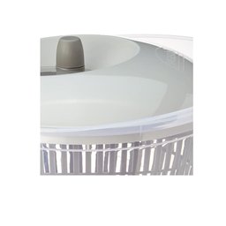 Secador de Saladas Manual 4 Litros Grande Cinza Plasutil - 3