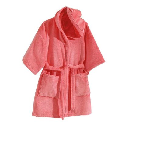 Roupão Infantil Döhler Velour Rosa Gg
