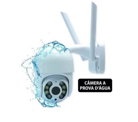 Camera Wifi Speed Dome Ip Abq - A8 Int/ext a Prova D'agua