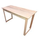 Ver imagem 1 de Mesa de Madeira Multiuso Rustica sem Pintura 120cm X 50cm X 75cm