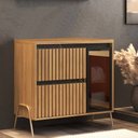 Ver imagem 1 de Gabinete de Banheiro 80cm sem Cuba Ref 821 Cewal - Itapuã/portoro