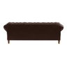 Conjunto Sofá Chesterfield 3 Lugares + 2 Poltronas Dom Pedro - Couríssimo Café - 5
