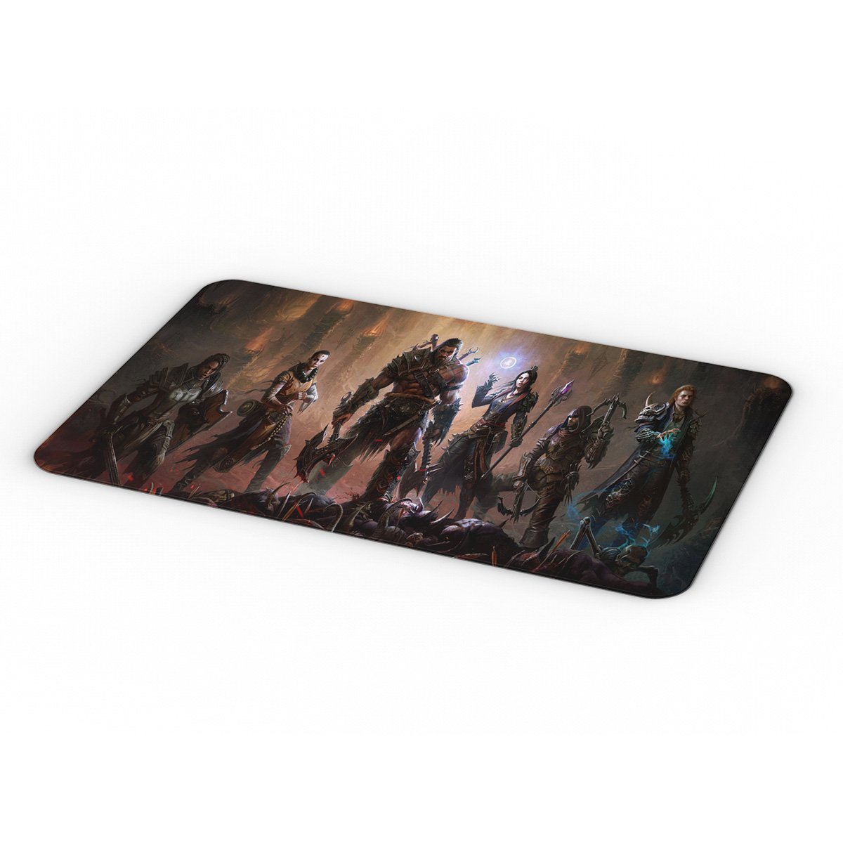 Mouse Pad Gamer Diablo 4 Classes Império da Impressão 70cm x 35cm - 2