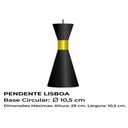 Ver imagem 5 de Pendente Lustre Luminária de Alumínio Lisboa