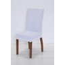 Kit de Capas de Cadeira Estofada 6 Lugares Mesa de Jantar Protege Muda a Decoração Malha Helanca Lis - 2