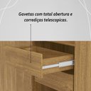 Ver imagem 6 de Guarda Roupa Casal 6 Portas 4 Gavetas Noronha - Nature