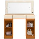 Ver imagem 7 de Penteadeira Camarim com Espelho e LED 2 Portas 3 Gavetas Lily A04 Cinamomo Off White - Lyam Decor