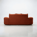 Ver mais imagens de Sofá Tóquio Puff Orgânico Bouclé 200cm com 3 Almofadas Design Curvo Luxo para Sala e Recepção:Terrac