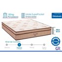 Ver imagem 6 de Cama Box c/Aux Crc Solteiro+Colchão Molas Pró Vida Ortobom