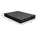 Ver imagem 2 de Colchão Casal Molas Ensacadas Suporte Firme Ribeirão Preto 138x188cm Suporta 100kg Certificado Inmet