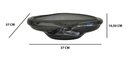 Ver imagem 2 de Centro De Mesa Murano Lapidado Black 10,5 X 37