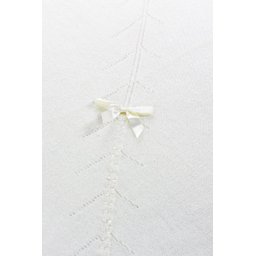 Manta Tricô Luxo Peluciada com Laço Carlan - 8