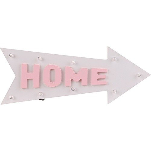 Quadro Decorativo com Led Home - 2