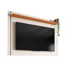 Ver imagem 3 de Bancada Rack com Painel para Tv até 55 Polegadas Jace Bege