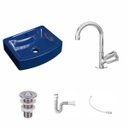 Ver imagem 2 de Kit Cuba Rt41 com Torneira C50 e Válvula 1 Polegada Abs e Sifão Pvc e Flexível Compace