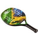 Ver imagem 7 de Raquete Beach Tennis Brazilian Flag Full Carbon + Raqueteira
