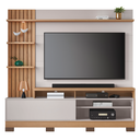 Ver imagem 1 de Home Ripado Tvs 65" e 8 Pés Cia Freijó Off White