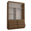 Ver imagem 5 de Guarda-Roupa Infantil Cameron 2 Portas de Correr 6 Gavetas com Espelho - Panorama Móveis