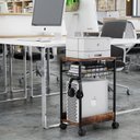 Ver imagem 7 de Carrinho Organizador Multiuso com Rodinhas para Escritório e Quarto Industrial