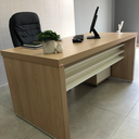 Ver imagem 3 de Mesa Tamburato 1400 - Carvalho/branco 6197