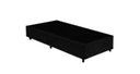 Ver imagem 2 de Base Box Solteiro Sonho Perfeito Suede Preto 40x188x88
