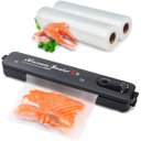 Ver imagem 2 de Máquina Seladora Embaladora Alimentos Vácuo Automática Portátil Doméstica - Bivolt 110v/220v