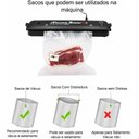 Ver imagem 5 de Máquina Seladora Embaladora Alimentos Vácuo Automática Portátil Doméstica - Bivolt 110v/220v