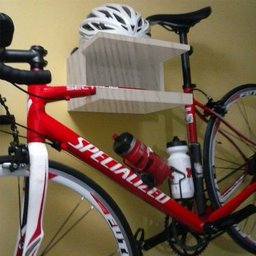 Suporte Para Bike Madeirado Em Mdf - 2