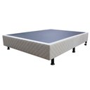 Ver imagem 3 de Base Cama Box Casal Suede Bege