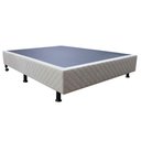 Ver imagem 1 de Base Cama Box Casal Suede Bege
