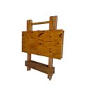 Ver imagem 2 de Mesa Dobrável Madeira Maciça Mel