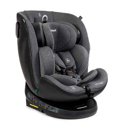 Cadeira para Auto Mia 360° com 5 Posições - Preto Abra Cadabra - 1