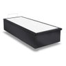 Cama Box Baú King Universal Suede Gray (186x198x35) - Ortobom - 4