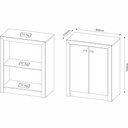 Ver imagem 5 de Conjunto de Escritório 04 pç CJ43018-002 Tecno Móbili - Tecno Móbili Nogal