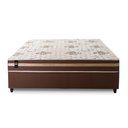 Ver imagem 5 de Conjunto Cama Box Espuma Espuma Chicago Marrom Casal 138x188x57