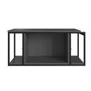 Ver imagem 4 de Gabinete de Banheiro C/ Cuba Oval Preta Balcão Suspenso Pia
