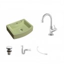 Ver imagem 2 de Kit Cuba Rt41 com Torneira 1198 Metal e Válvula Click 1 Polegada e Meia e Sifão Pvc e Flexível Compa